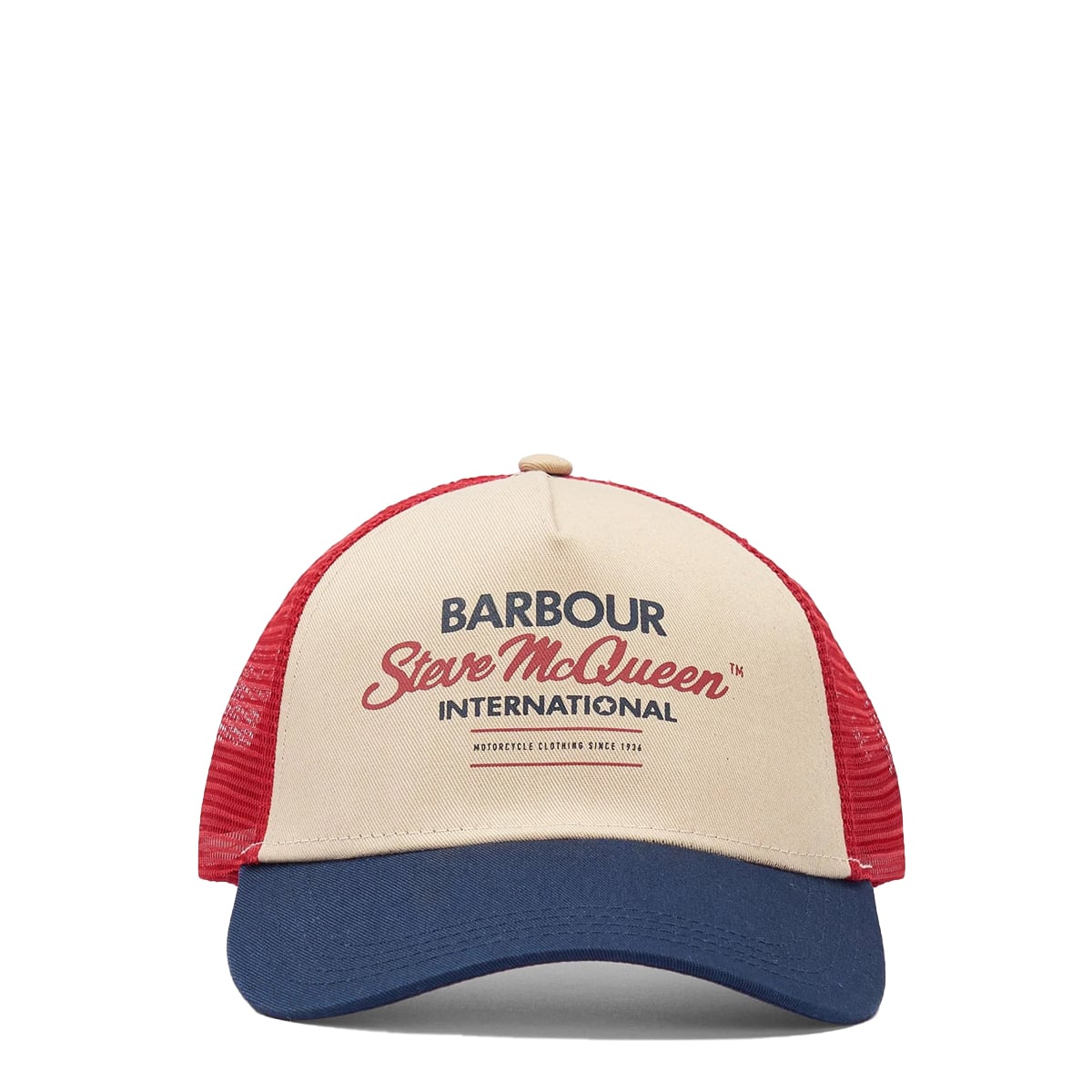 Cappello Trucker Steve McQueen™ Navy Red Stone