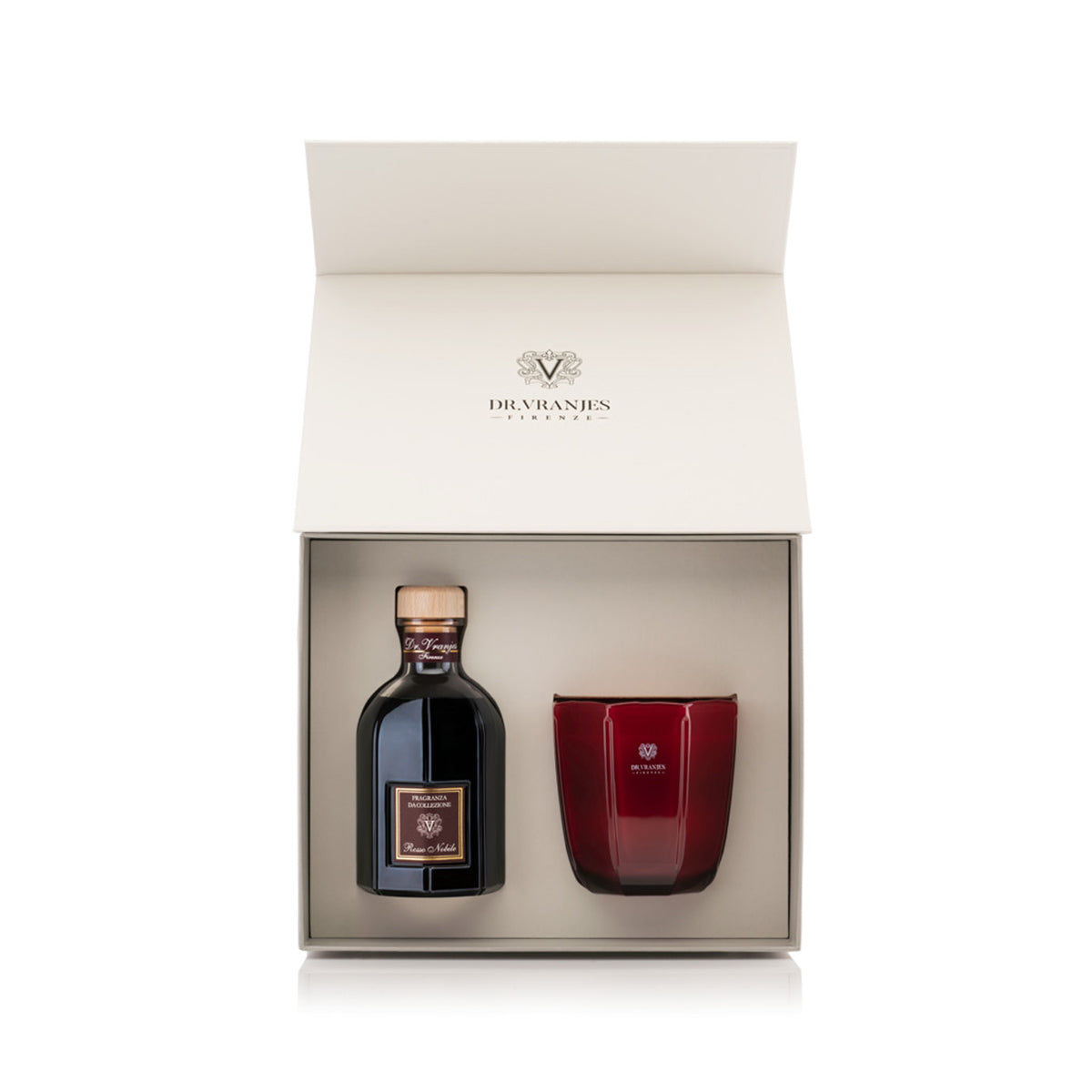 Gift Box Rosso Nobile 500 ml + Candela 500 gr