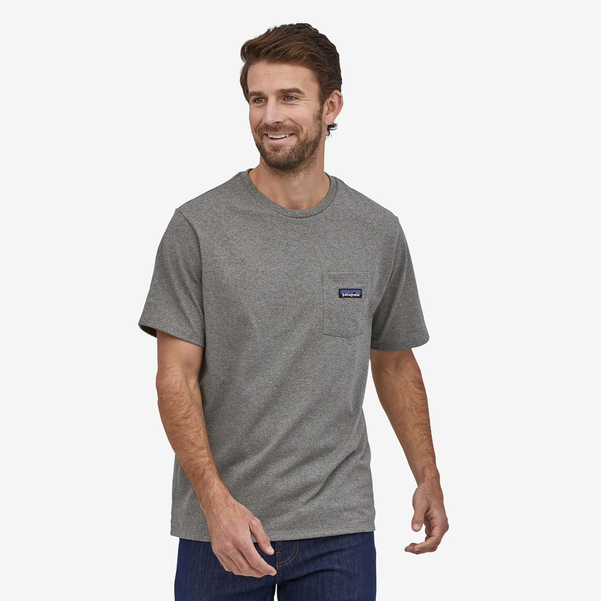 T-Shirt P-6 Label Pocket Responsibili-Tee® Gravel Heather