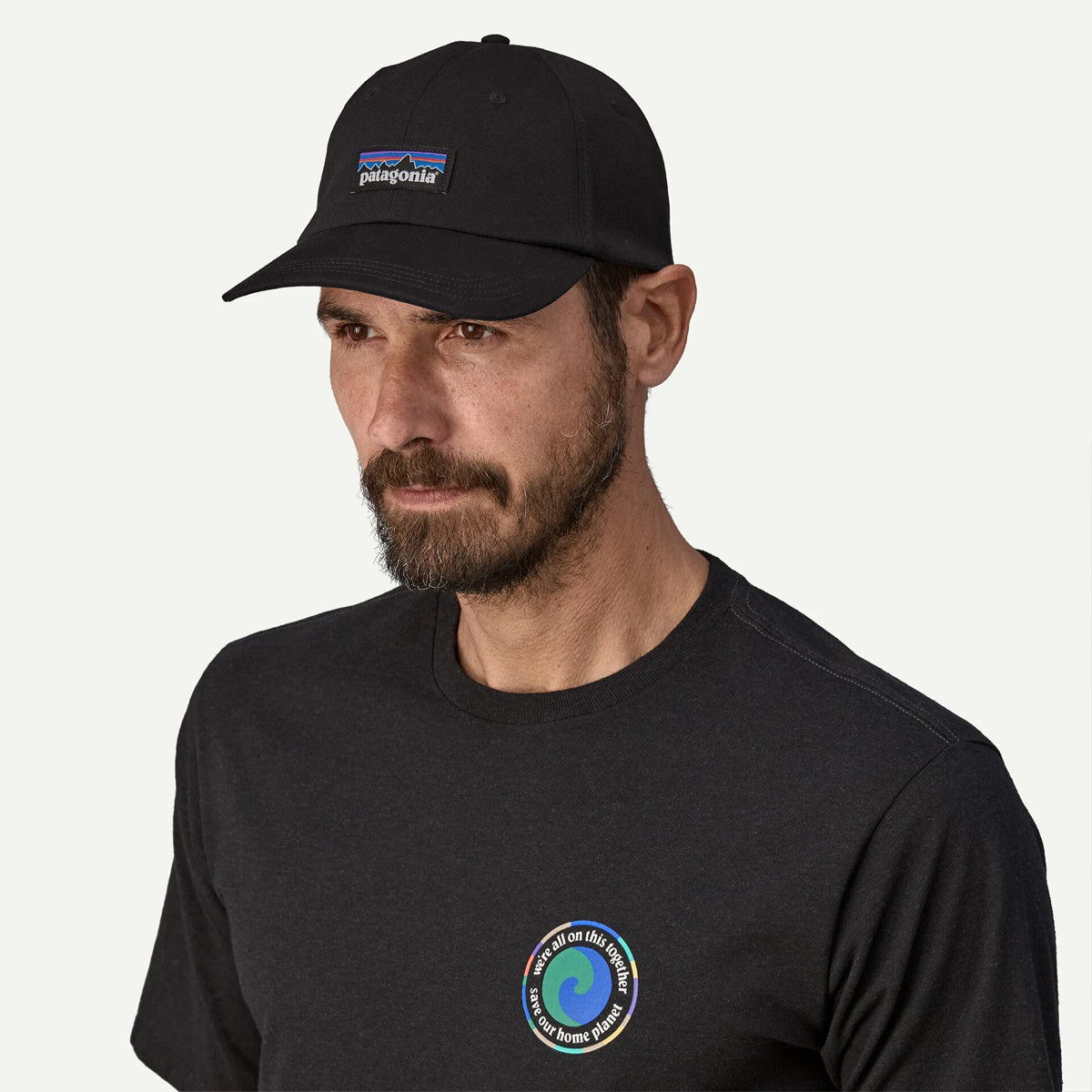 Cappello P-6 Label Trad Black