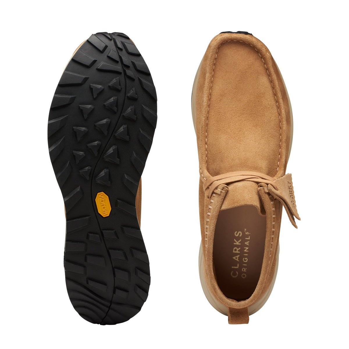 Scarpa Wallabee Eden Dark Sand Suede