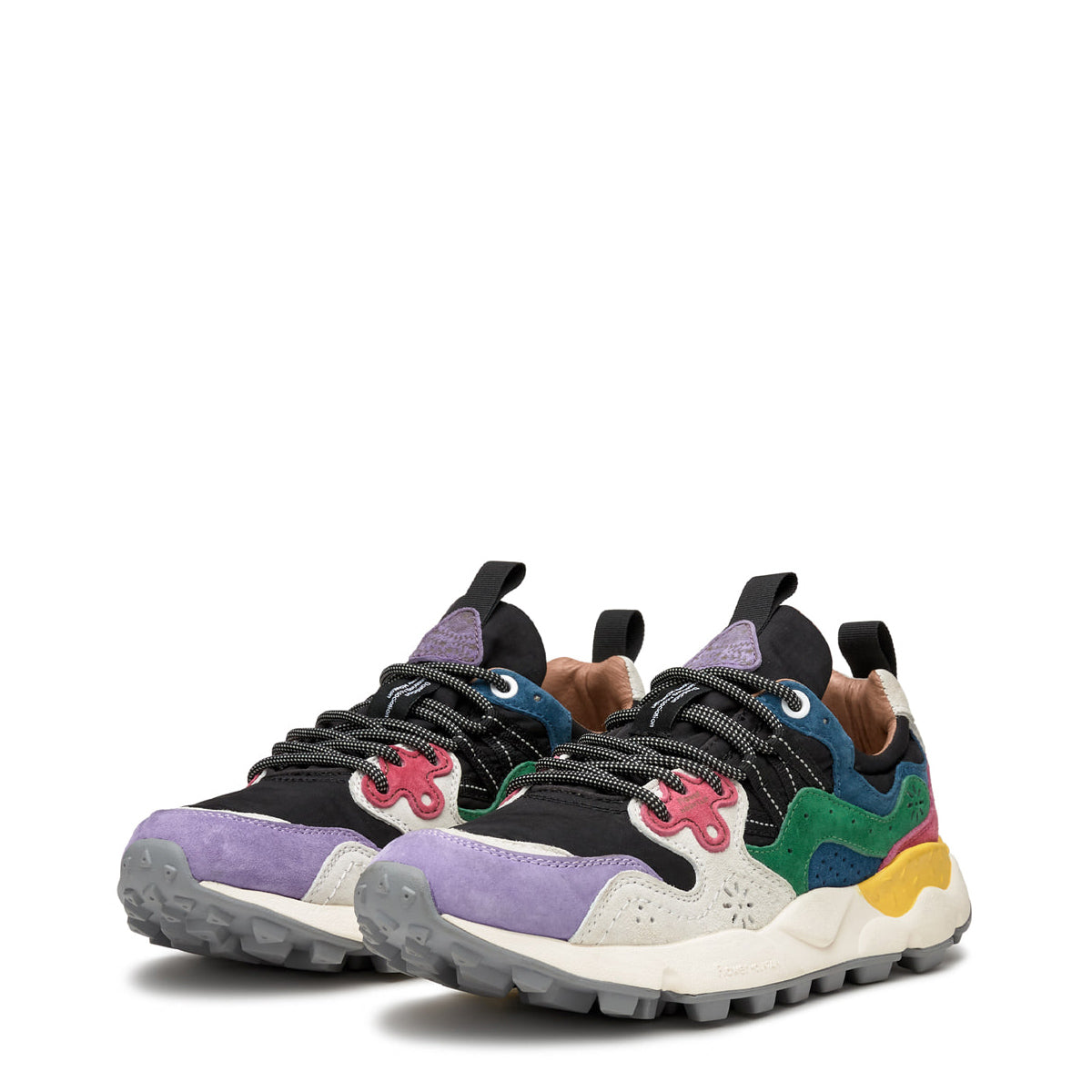 Sneakers Yamano 3 Lilac Black White