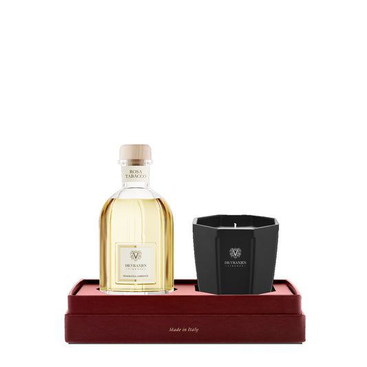 Cofanetto Limited Edition Rosa Tabacco 250 ml e Candela S