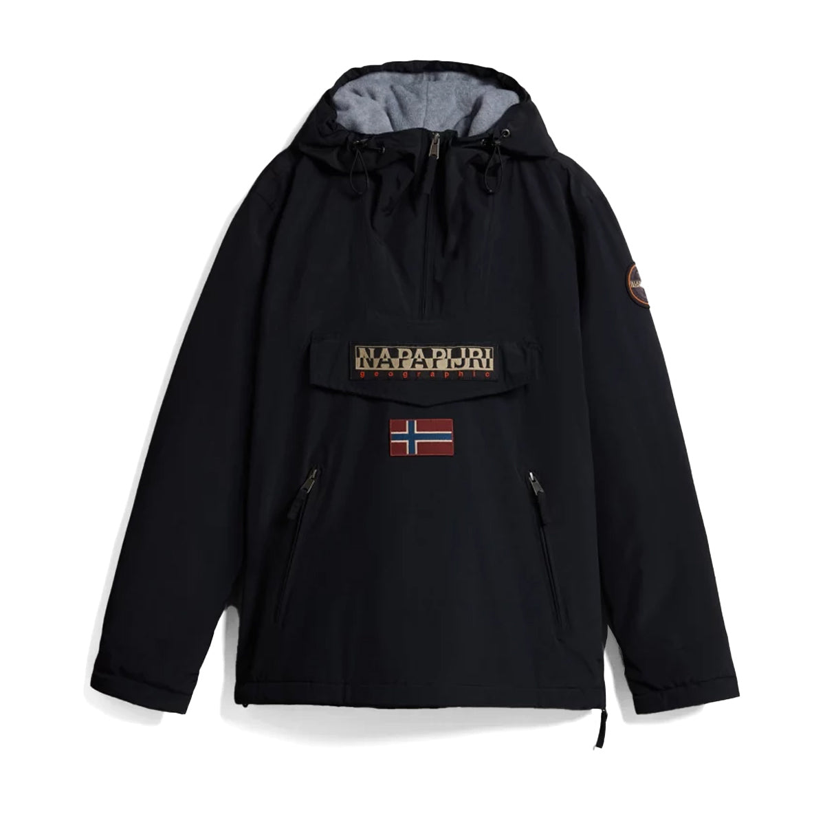 Giacca a vento Rainforest Pocket Black