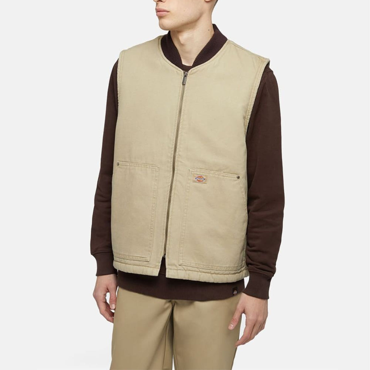 Gilet Duck Canvas Desert Sand