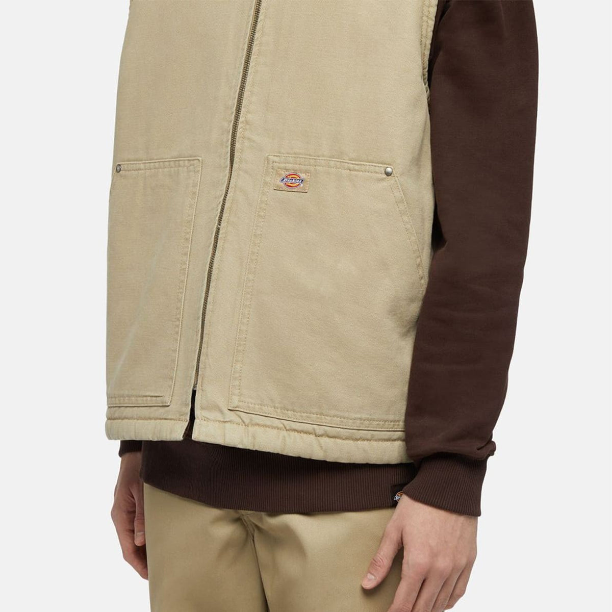 Gilet Duck Canvas Desert Sand