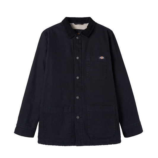 Giacca Duck Canvas Chore Washed Black