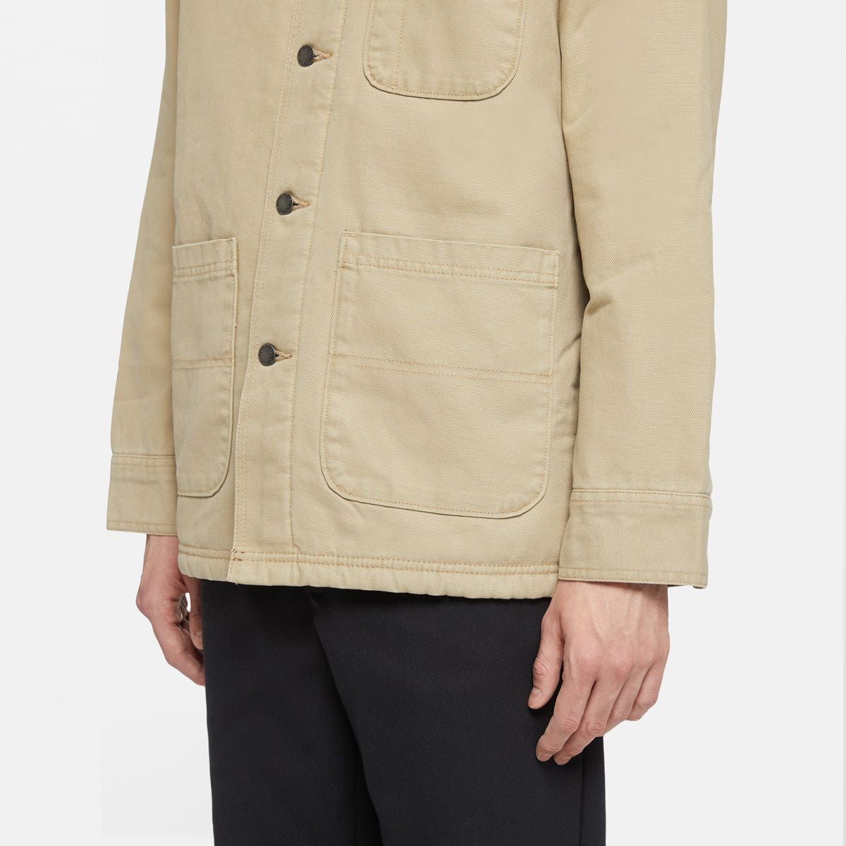 Giacca Duck Canvas Chore Washed Desert Sand