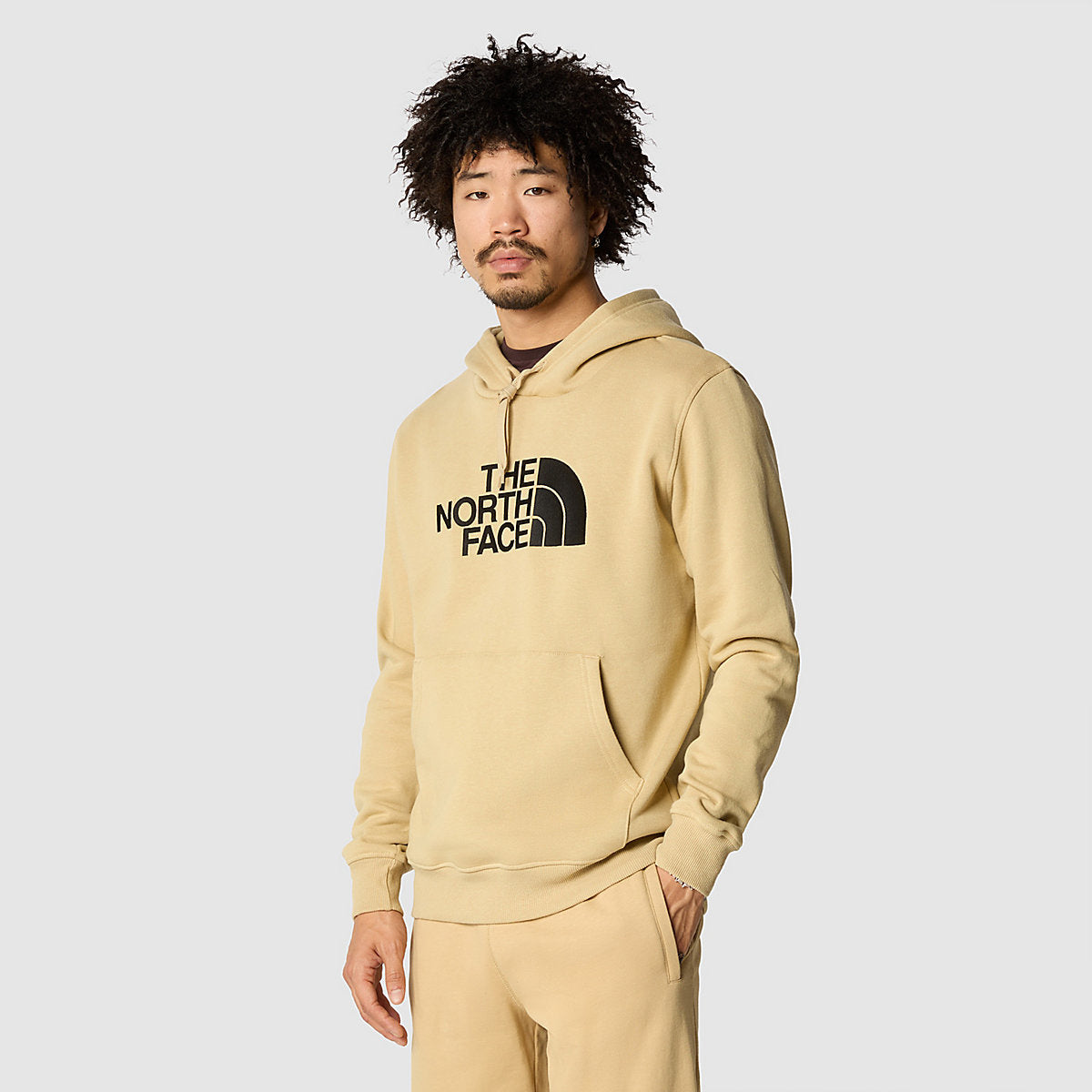 Felpa con cappuccio Drew Peak Khaki Stone