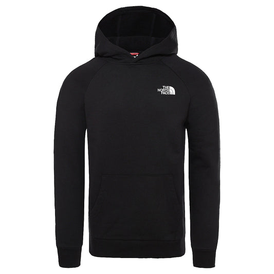 Felpa con cappuccio Raglan Redbox TNF Black TNF White