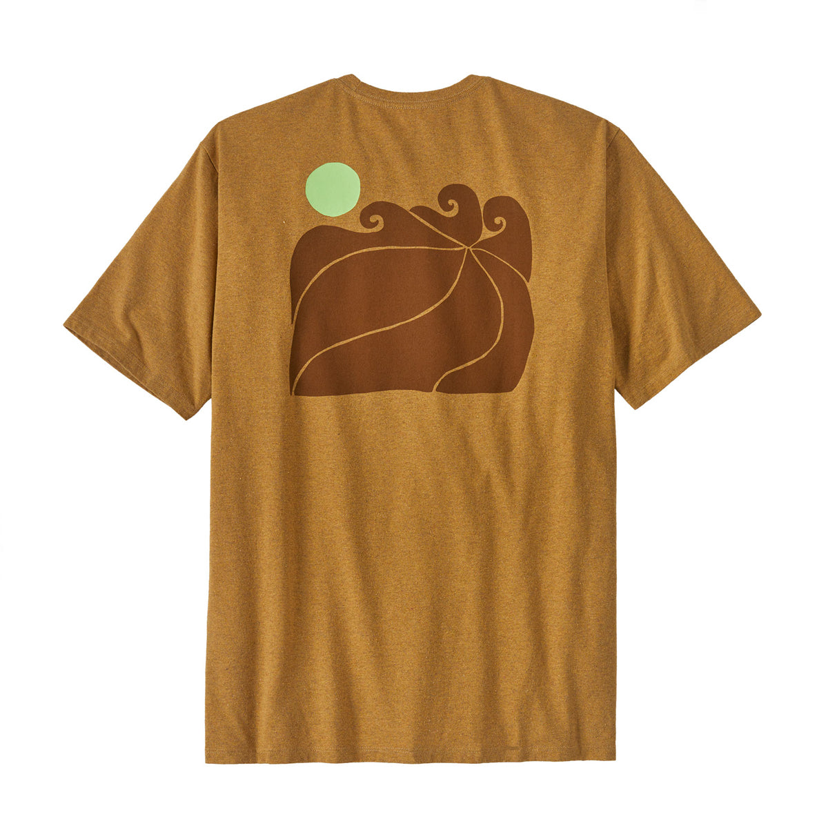 T-Shirt Sunrise Rollers Responsibili-Tee® Pufferfish Gold