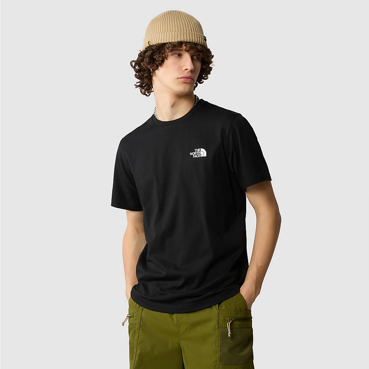 T-Shirt Simple Dome TNF Black