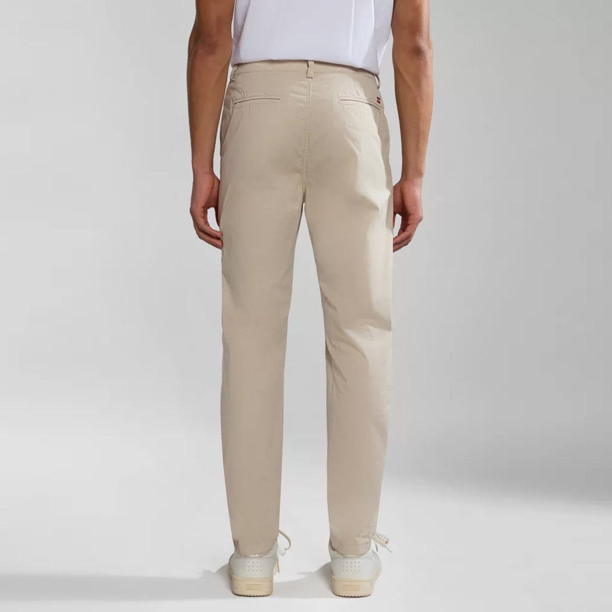 Pantaloni Chino Estivi Puyo Beige Silver