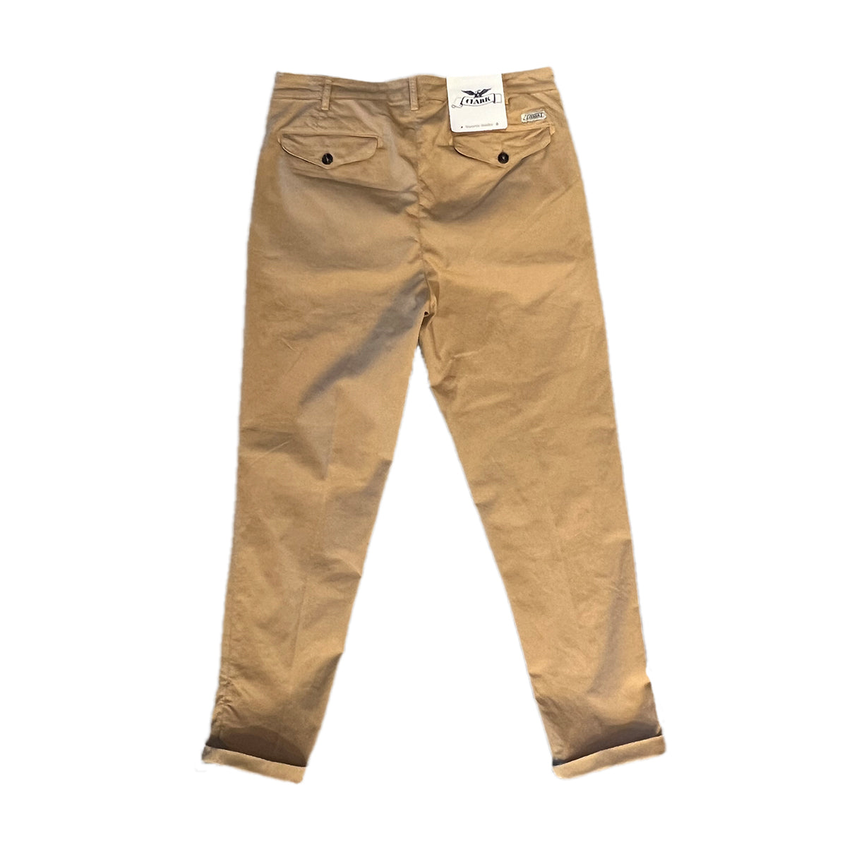 Pantaloni Alfred Chino Pinces Khaki