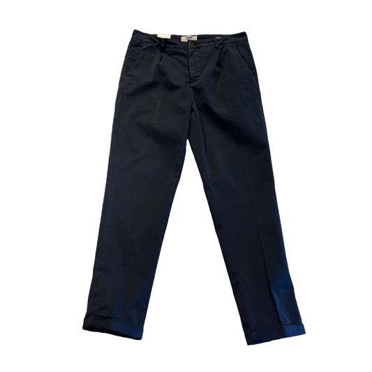 Pantaloni Alfred Chino Pinces Navy Blue
