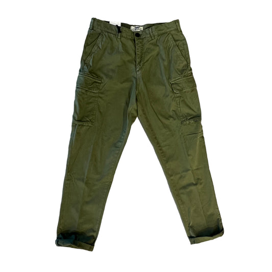 Pantaloni Gary Utility Cargo Over Army Green