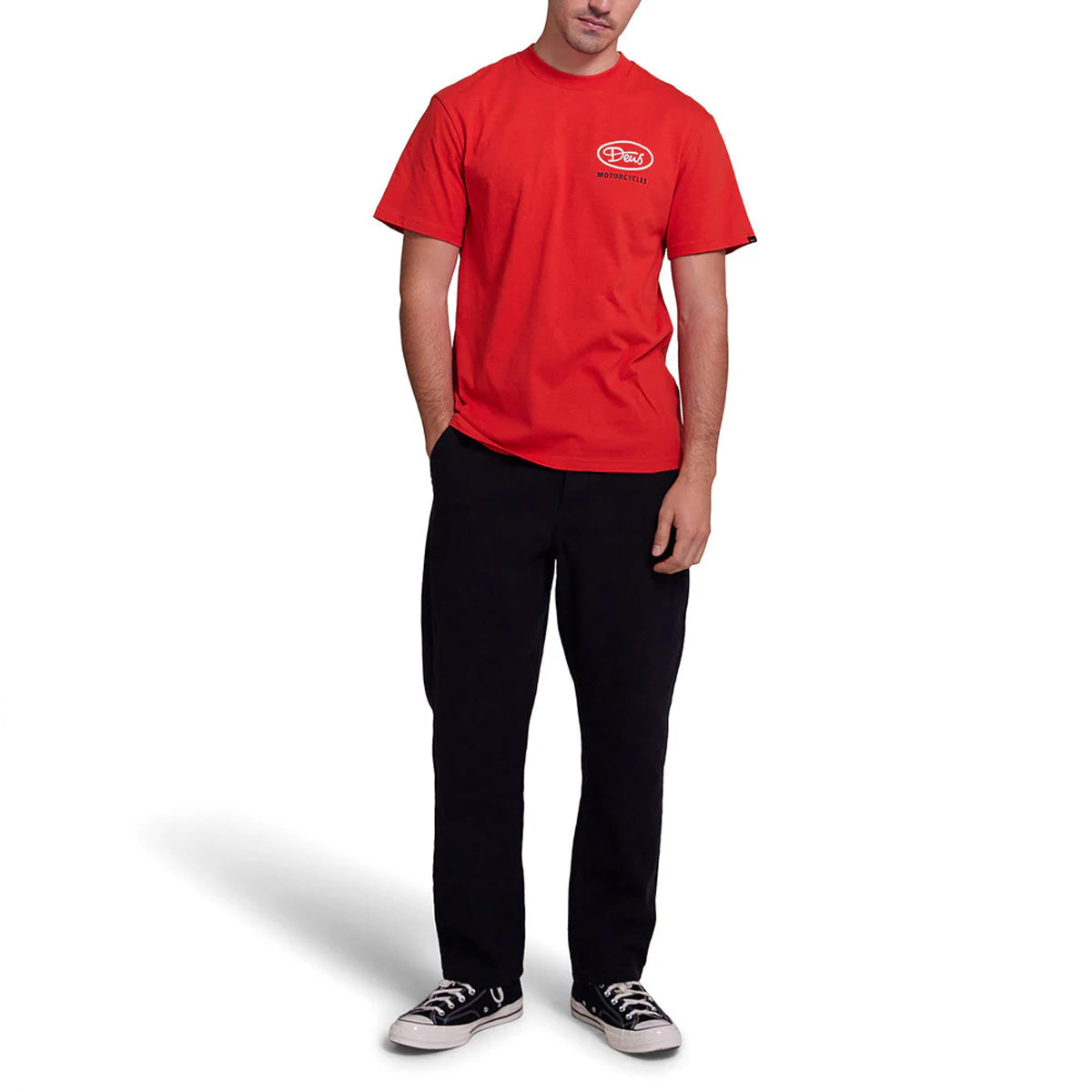 T-Shirt Shimmy Tee Mandarin Red