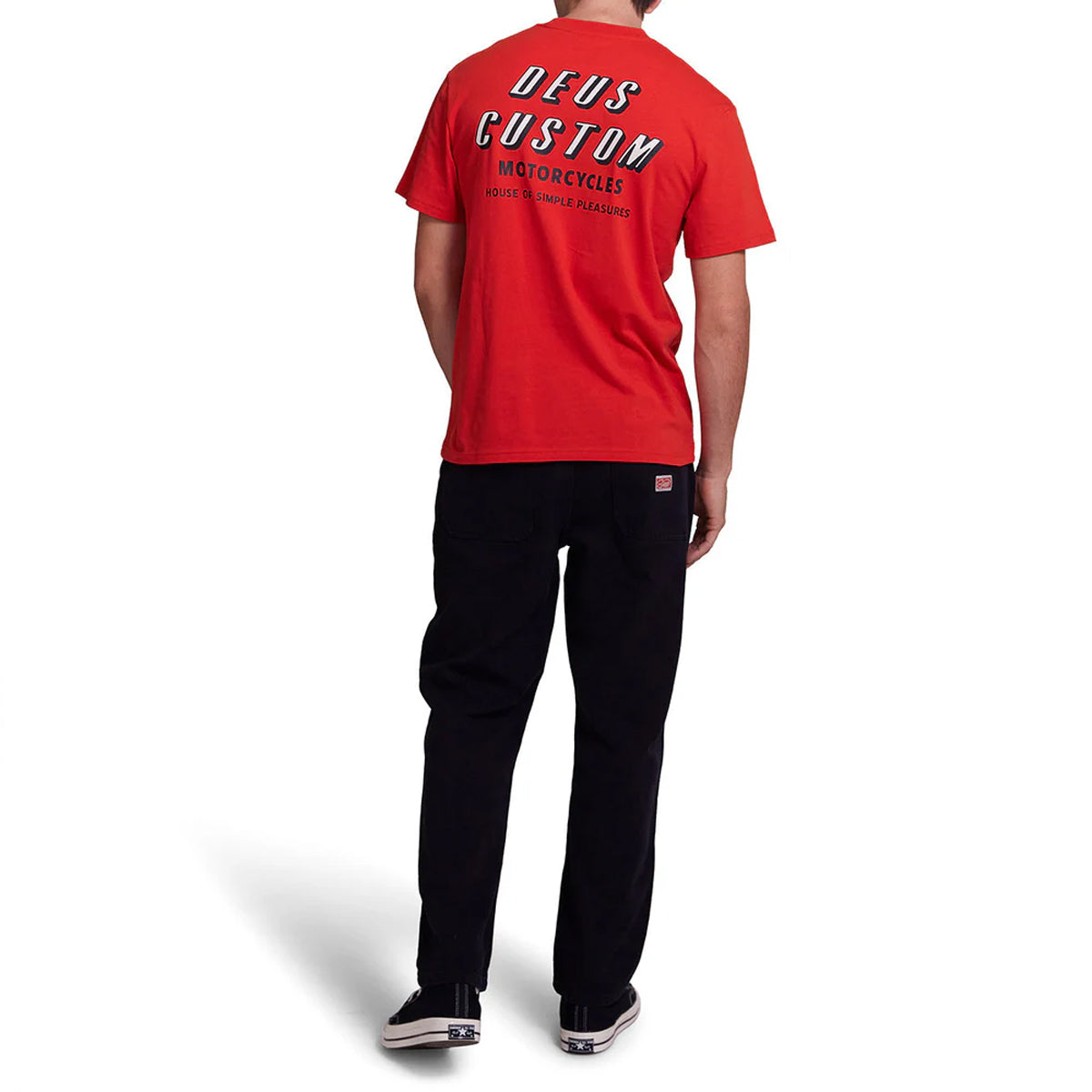T-Shirt Shimmy Tee Mandarin Red