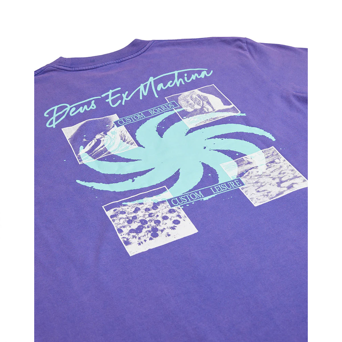 T-Shirt Custom Leisure Tee Deep Blue