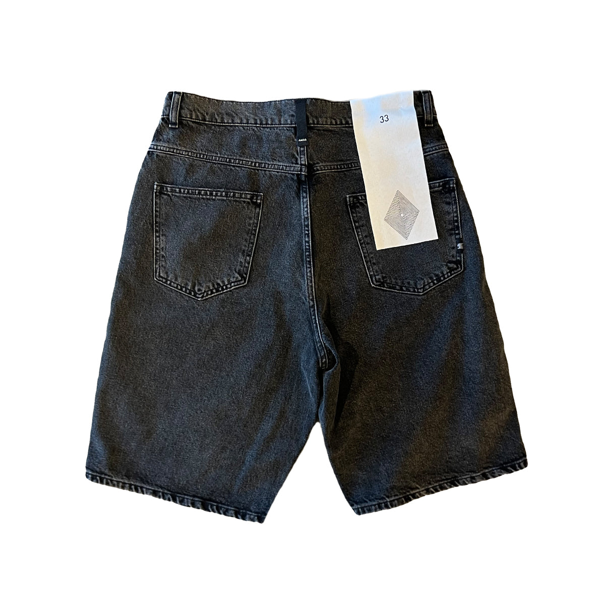 Bermuda Tommy Black Stone Denim