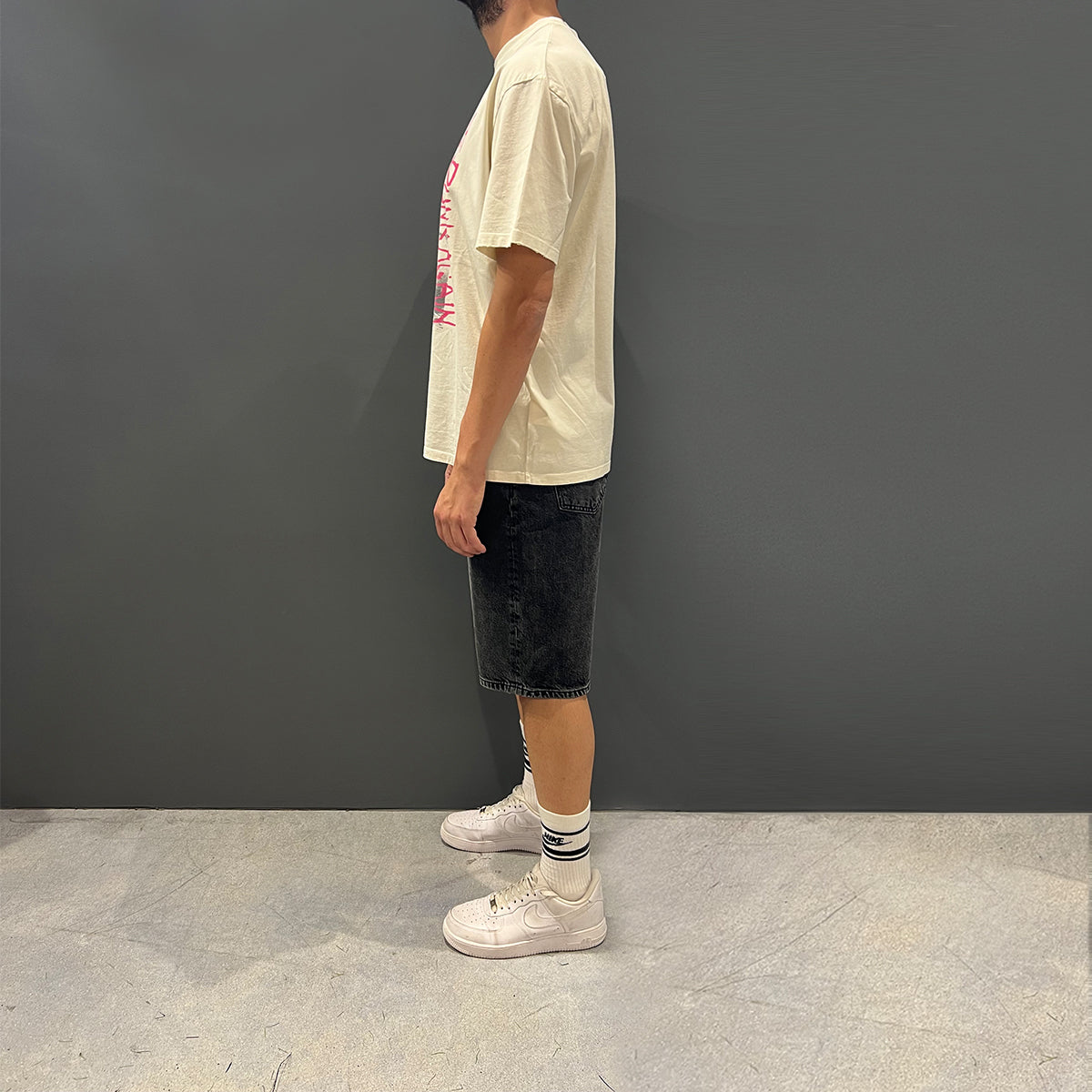Bermuda Tommy Black Stone Denim