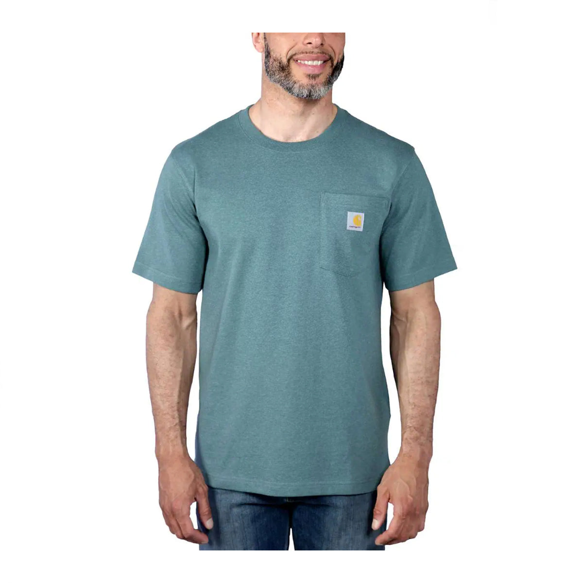 T-Shirt Pocket K87 Sea Pine Heather