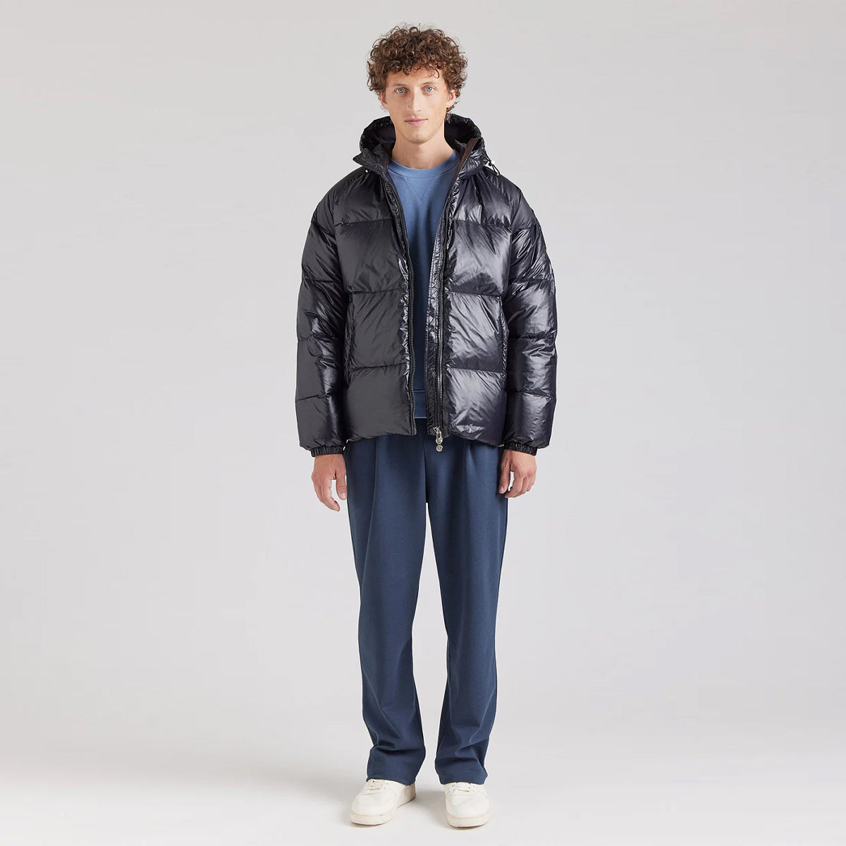 Giubbetto Sten Shiny Black