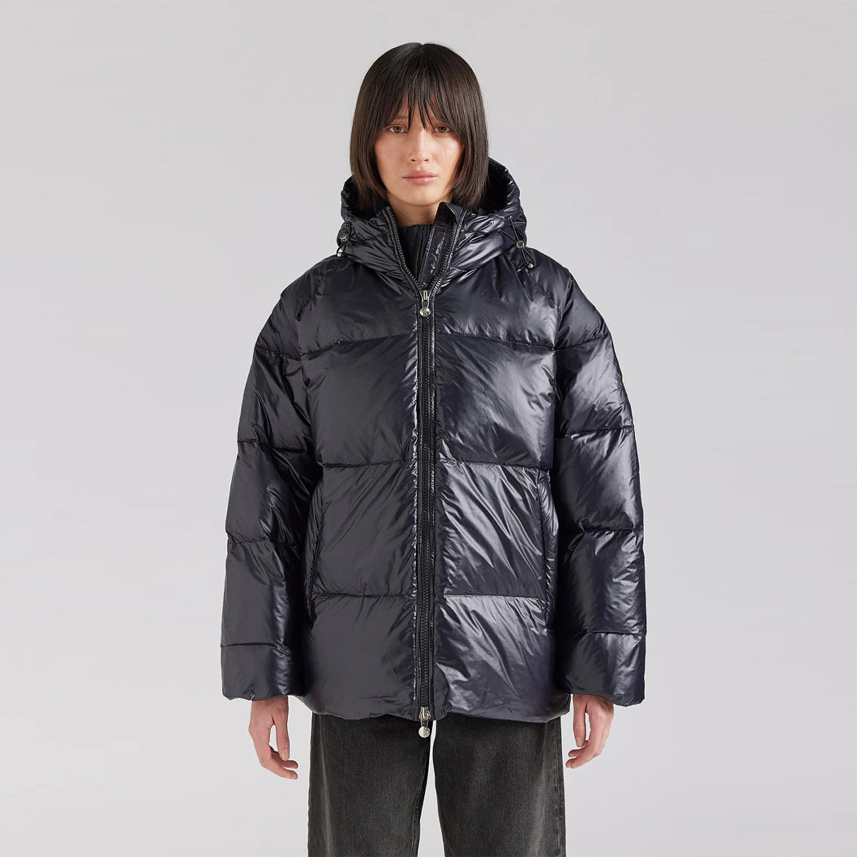 Giubbetto Sten Shiny Black