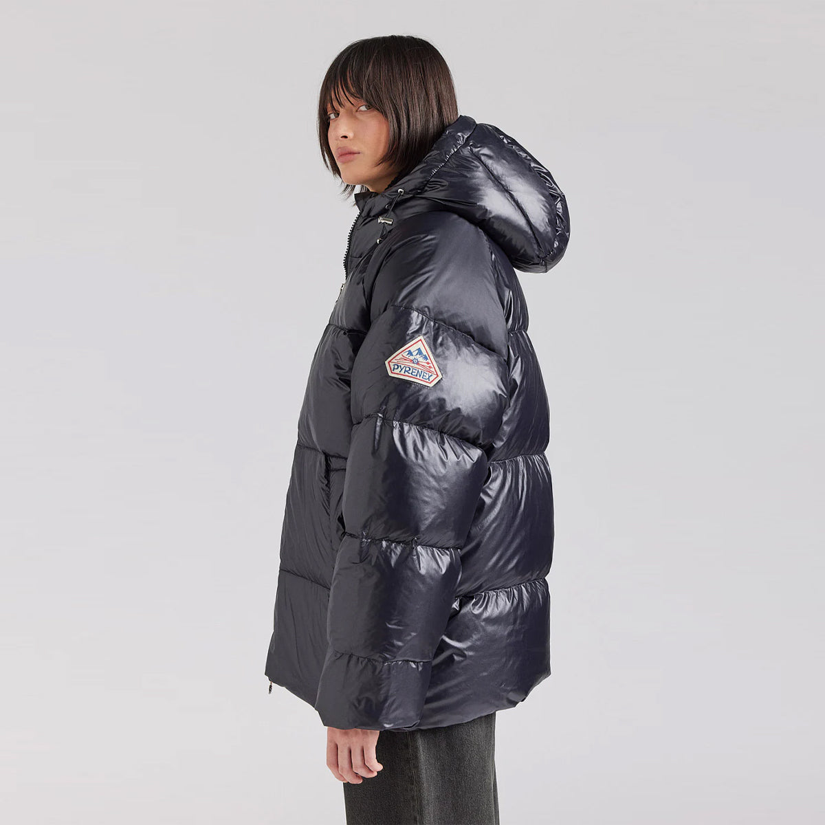 Giubbetto Sten Shiny Black