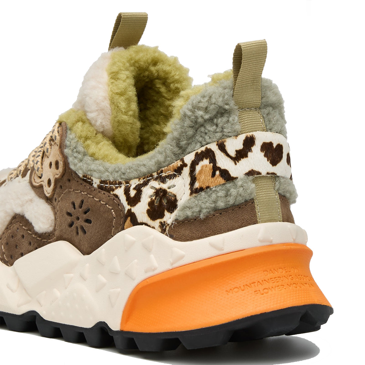 Sneakers Kotetsu Suede Shearling Cipria Multi