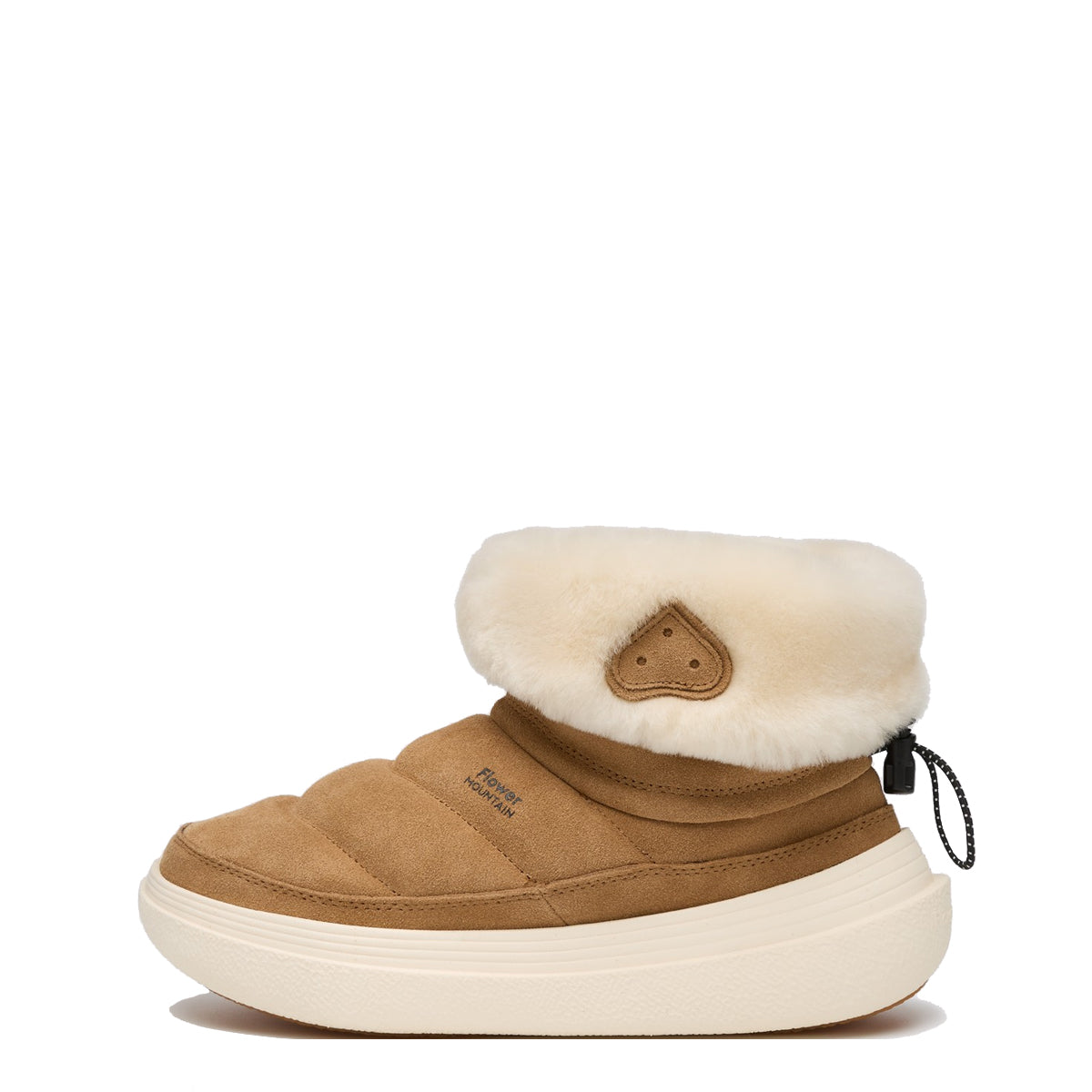 Stivaletti Fami Mid Suede Shearling Brown