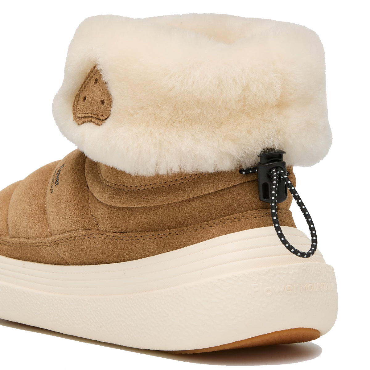 Stivaletti Fami Mid Suede Shearling Brown