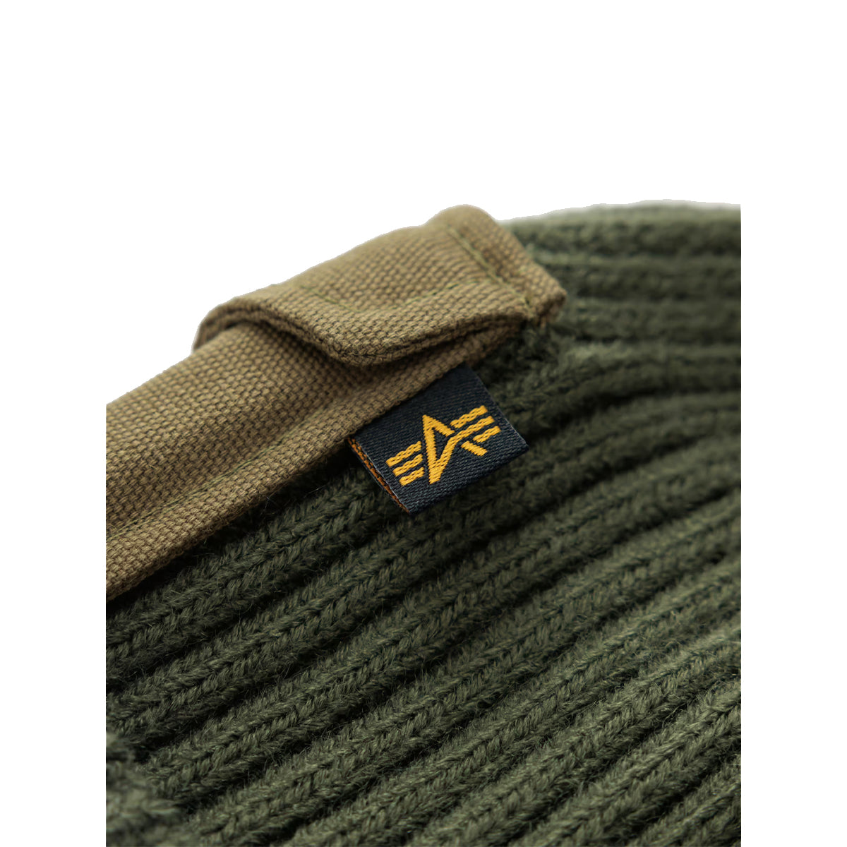 Cuffia Utility Beanie Dark Olive
