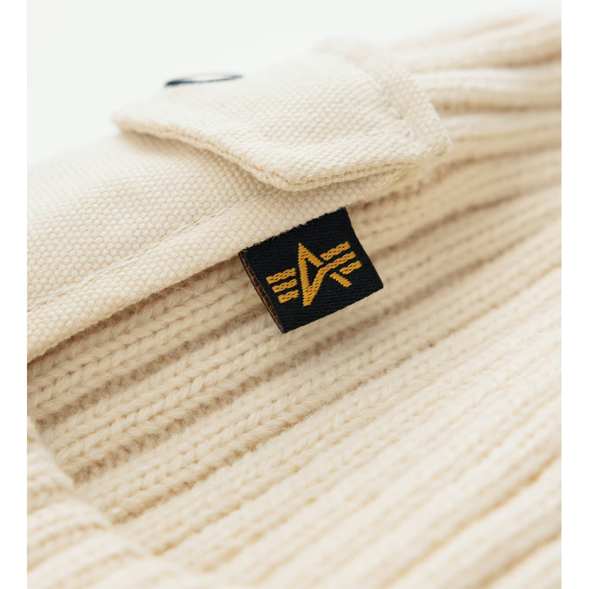 Cuffia Utility Beanie Jet Stream White