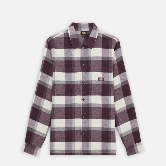 Camicia Plaid Coaling Plum Perfect