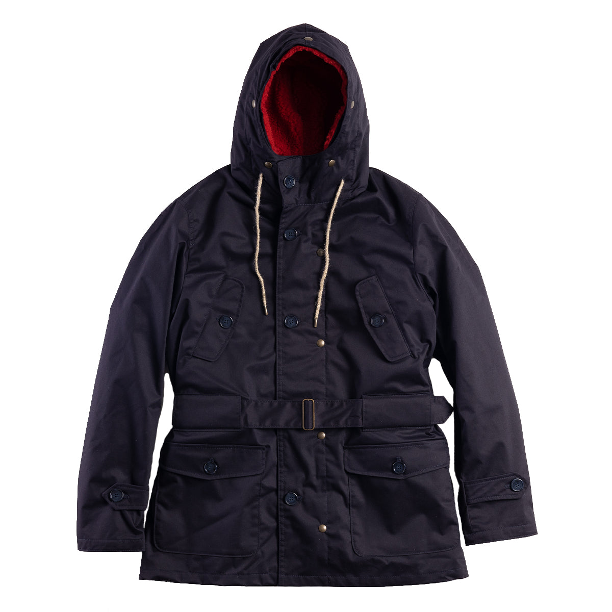Cappotto Eskimo Mini Tecnogabardina Blu Unito