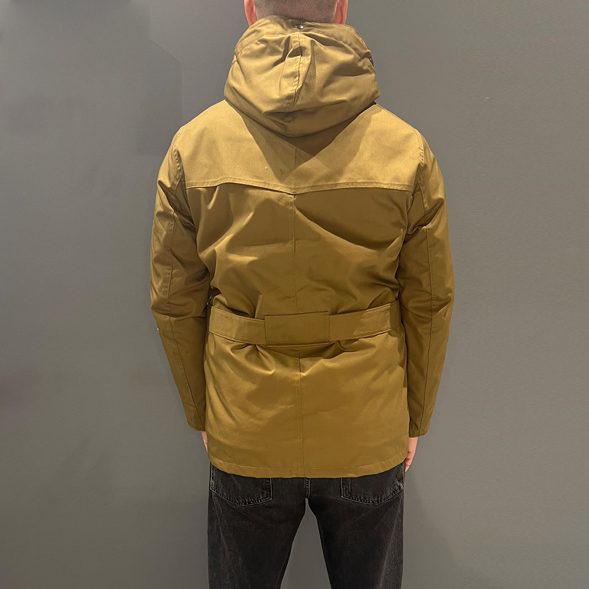 Cappotto Eskimo Mini Tecnogabardina Cammello Unito