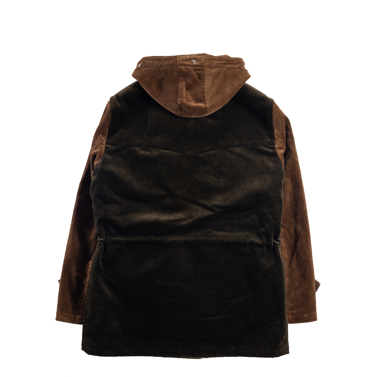 Cappotto Eskimo Mini Velluto Verde Oliva