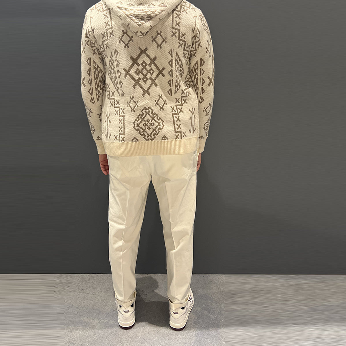 Pantaloni Ancon Tailored Ivory