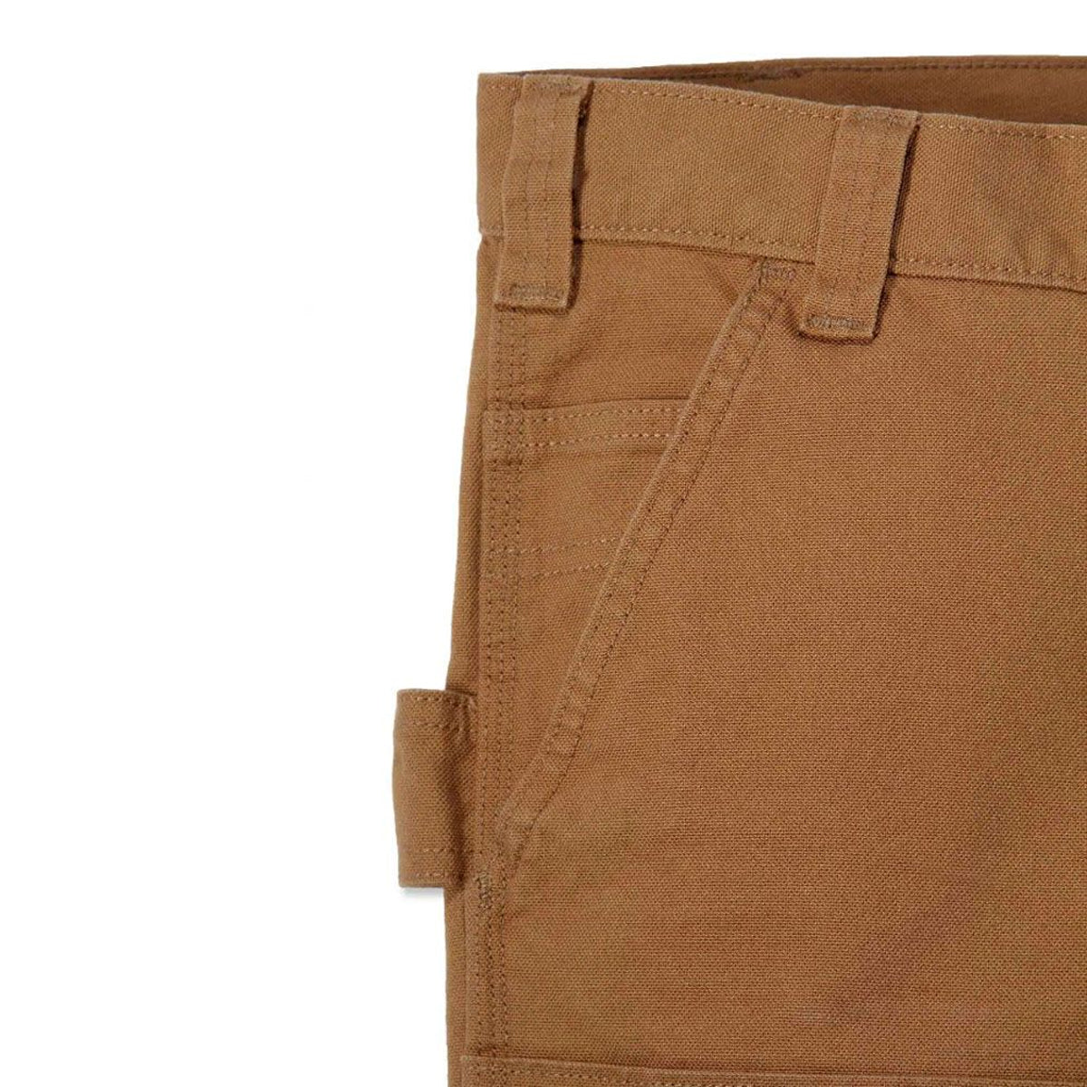 Pantaloni Straight Fit Duck Double Front Brown