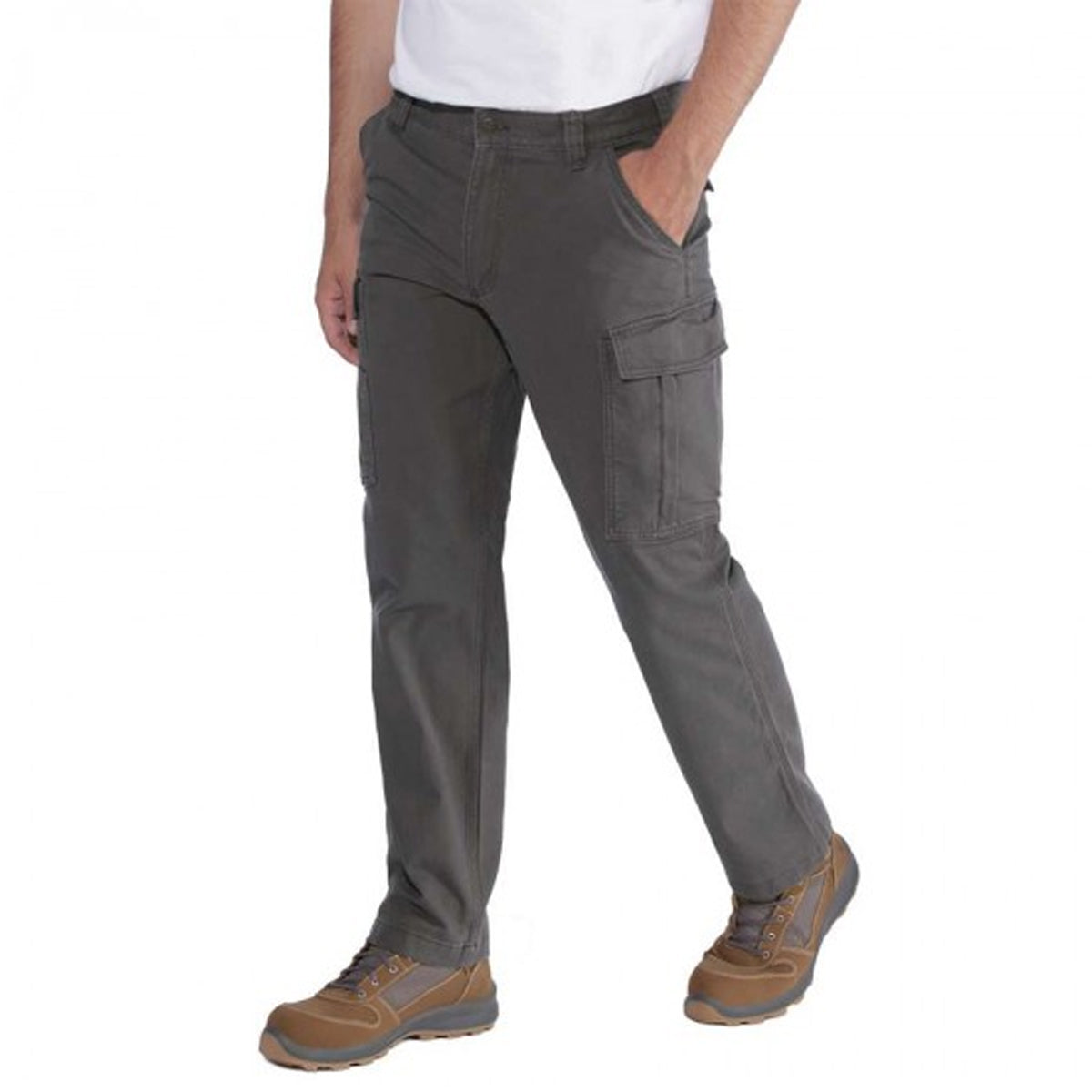 Pantaloni Relaxed Straight Rigby Cargo Shadow