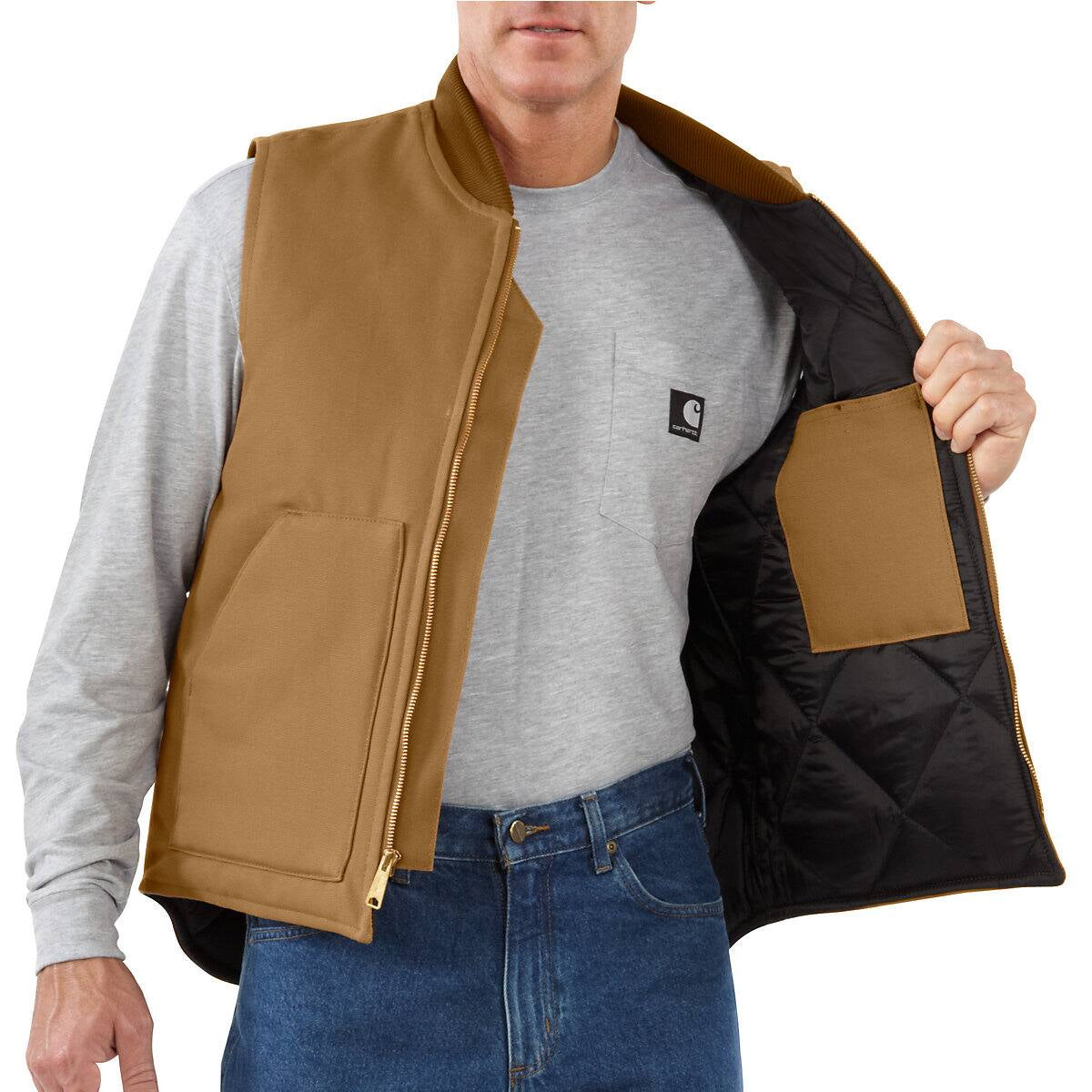 Gilet Arctic Vest Lined Brown