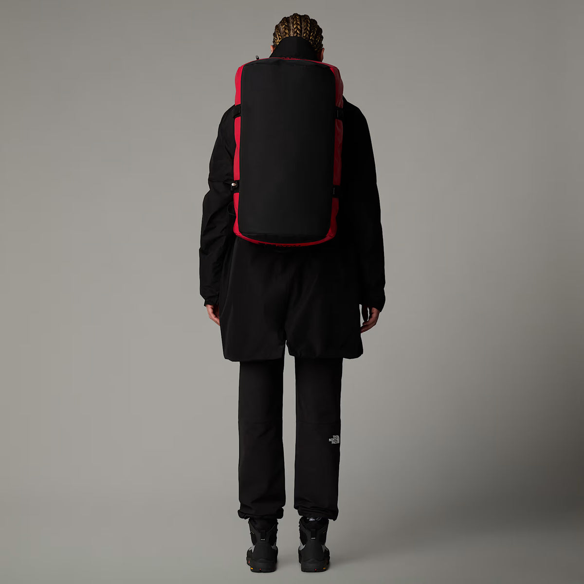 Borsone Base Camp S TNF Red TNF Black NPF