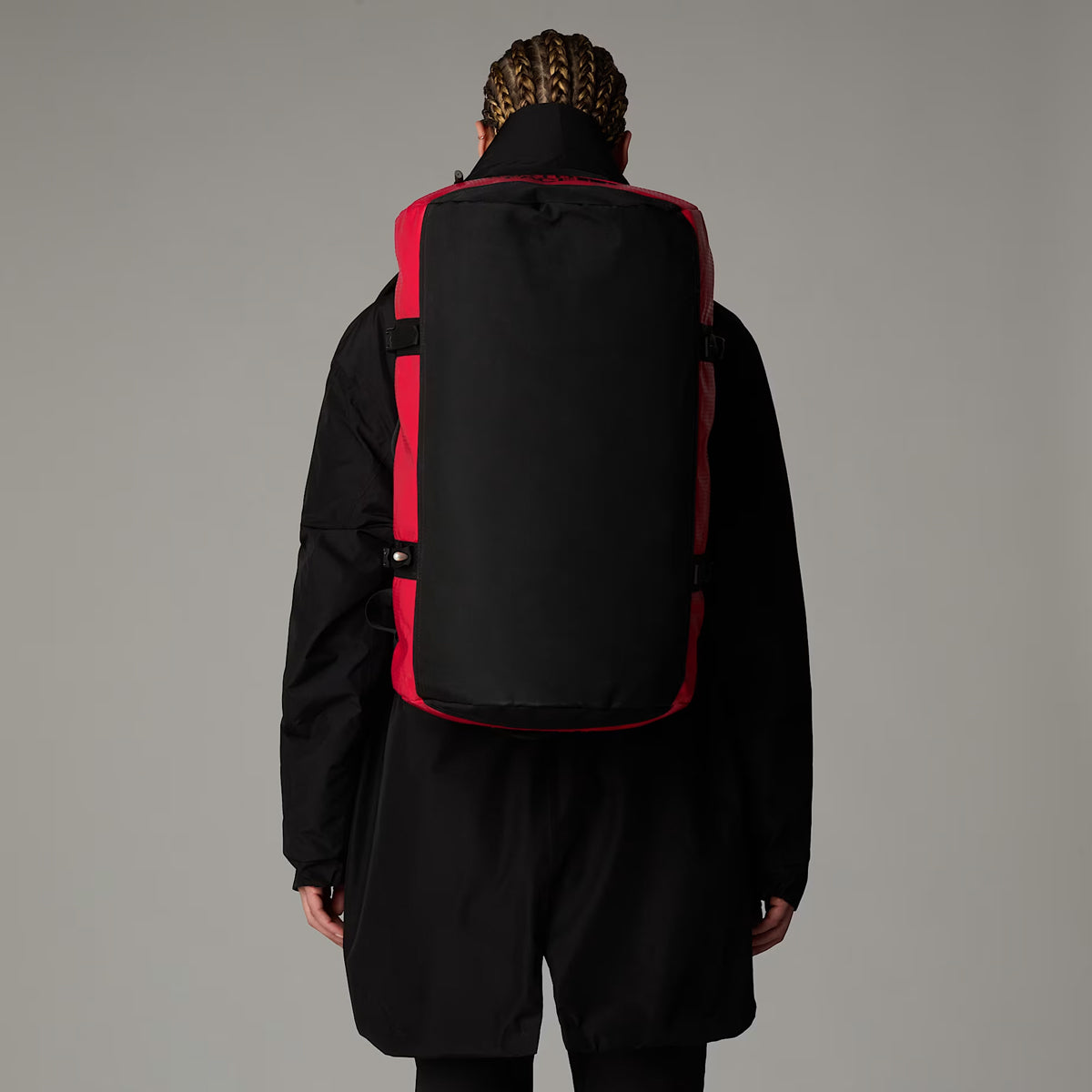 Borsone Base Camp S TNF Red TNF Black NPF