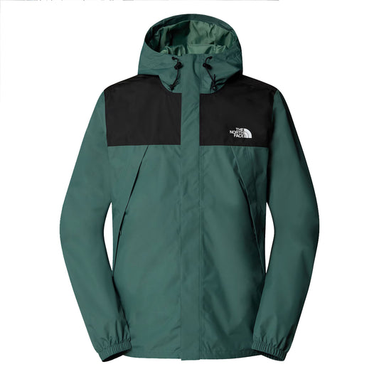 Giacca con cappuccio Antora Duck Green TNF Black