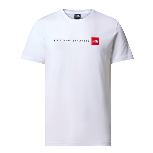 T-Shirt Never Stop Exploring TNF White