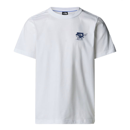 T-Shirt Cartoon Logo TNF White