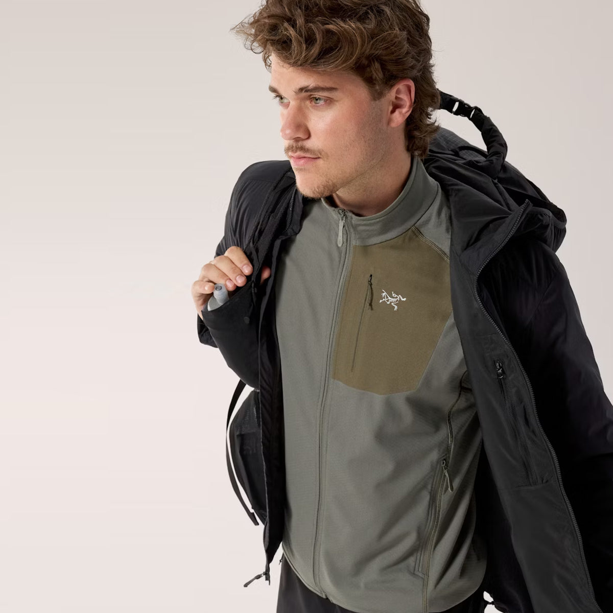 Giacca Atom Hoody Black