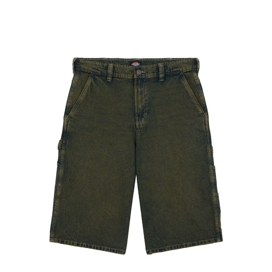 Jeans corti Painter Loose Denim Green Tone Fade