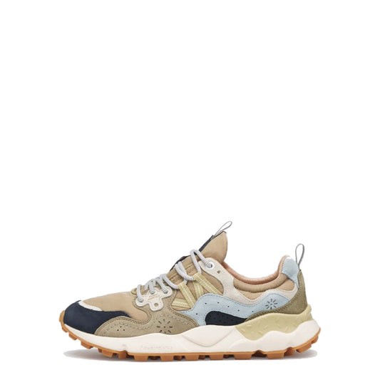 Sneakers Uomo Yamano 3 Black Brown Army Green